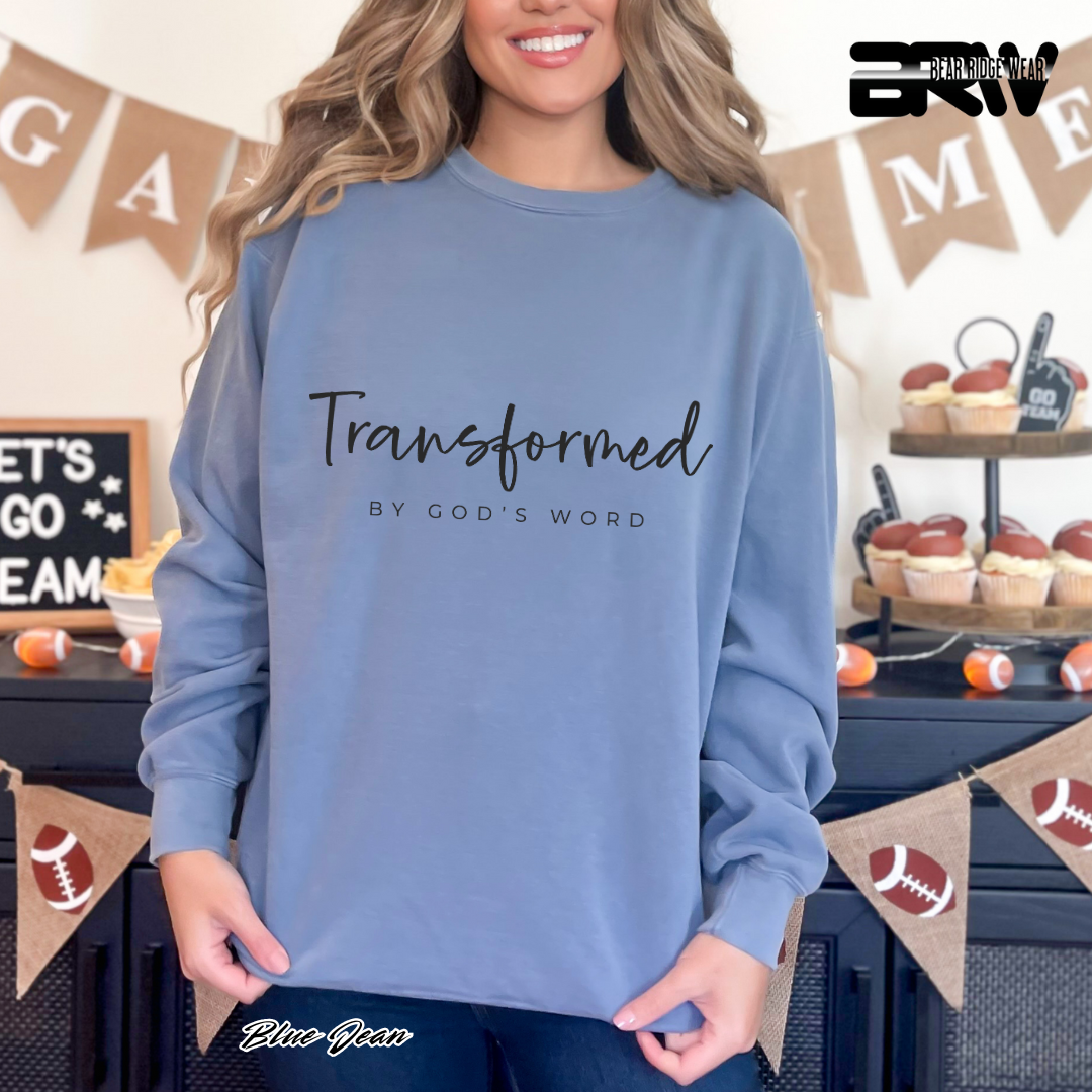 'Transformed' Faith Crewneck Sweatshirt