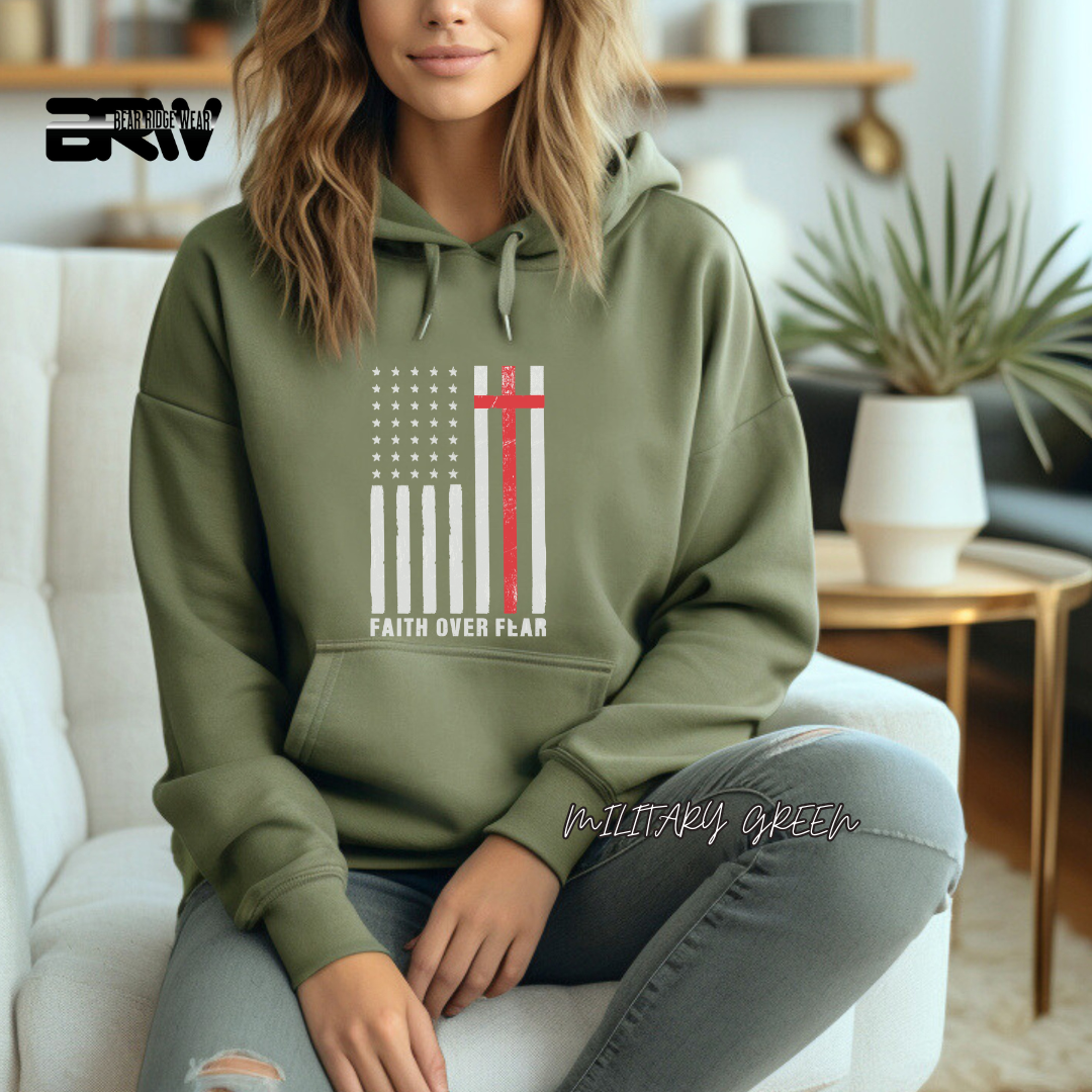 'Faith Over Fear' Faith Hoodie