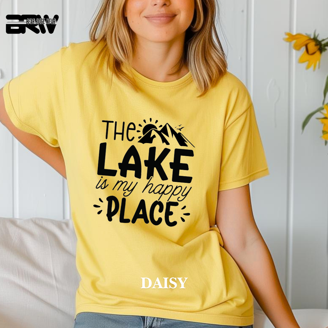 "The Lake is My Happy Place" Tee