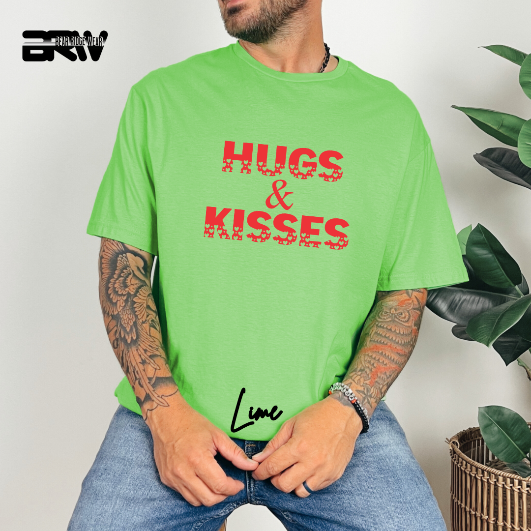 ‘Hugs and Kisses’ Red T-Shirt