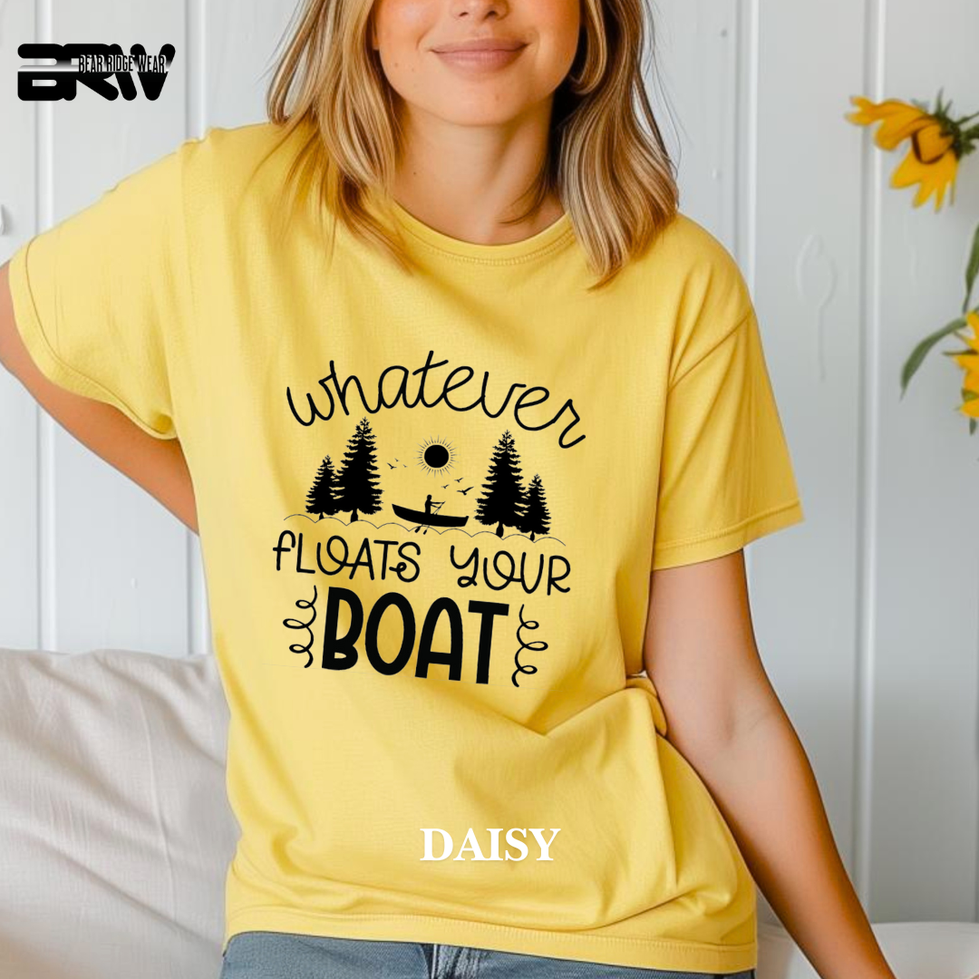 "Whatever Floats Your Boat" Graphic Tee