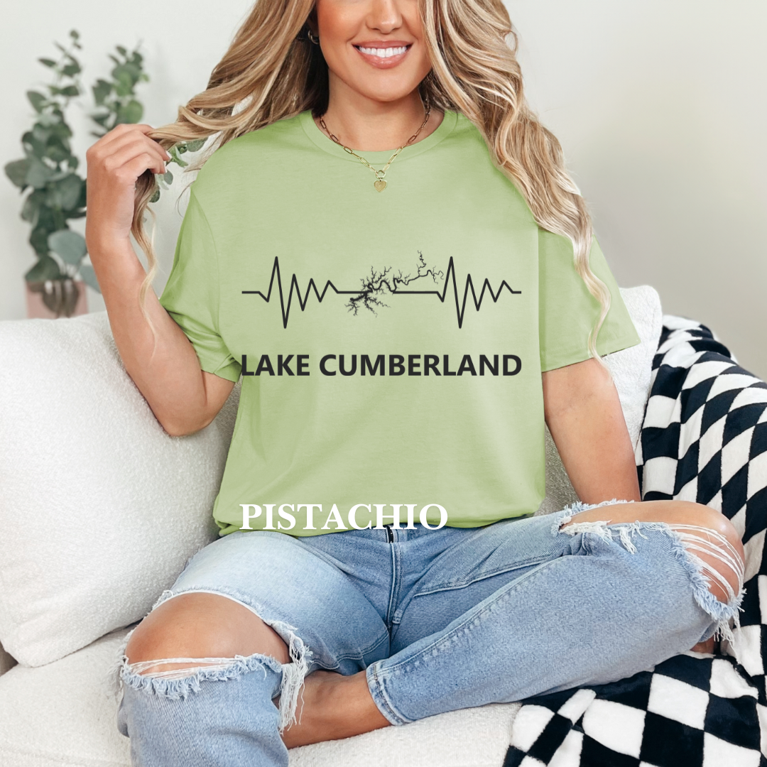 "Lake Cumberland Map" Tee