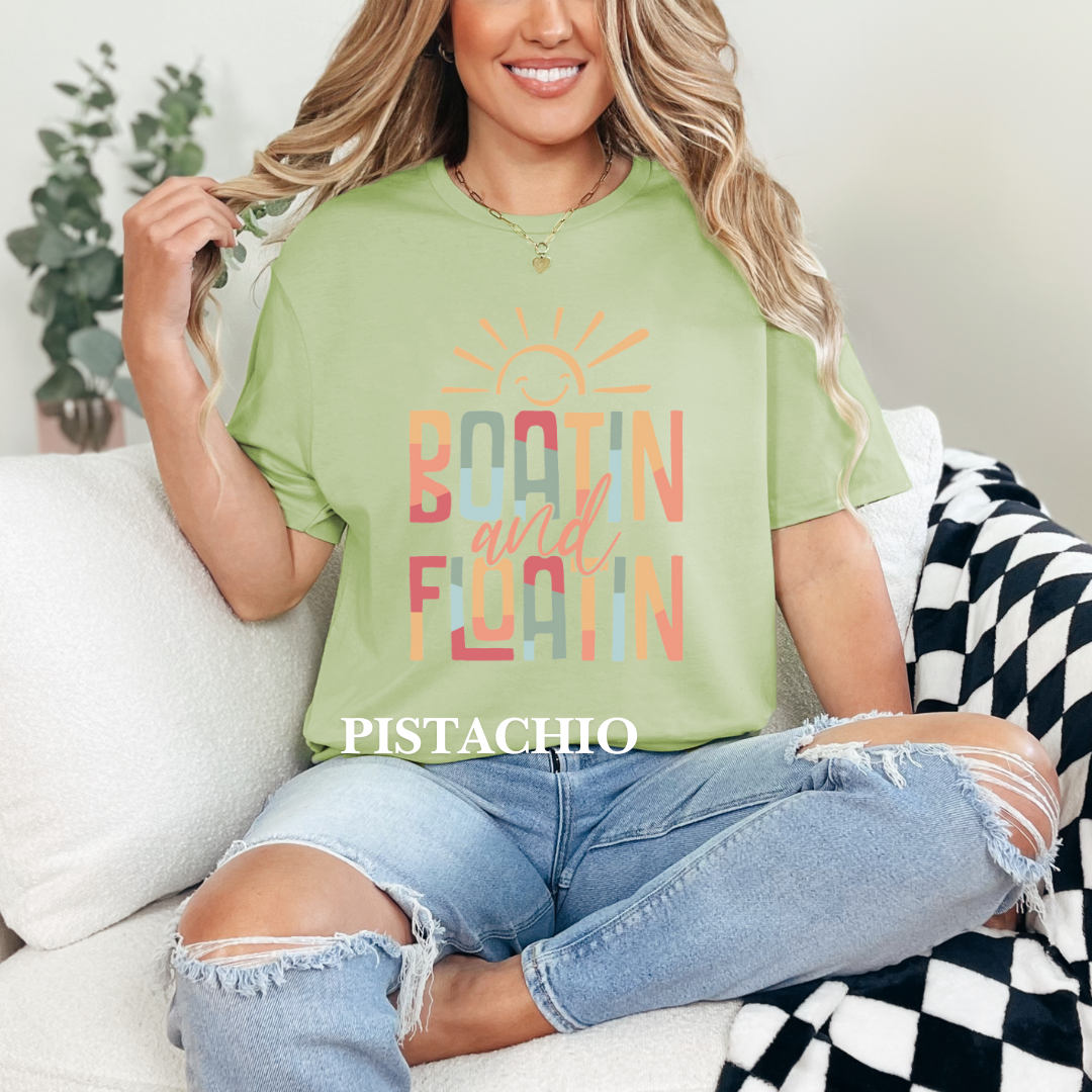 "Boat In Float In" Tee