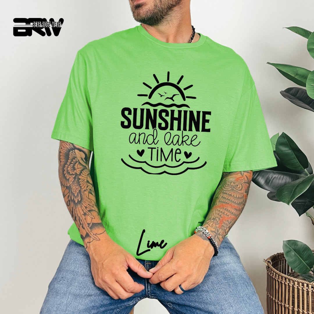 "Sunshine and Lake Time" T-Shirt