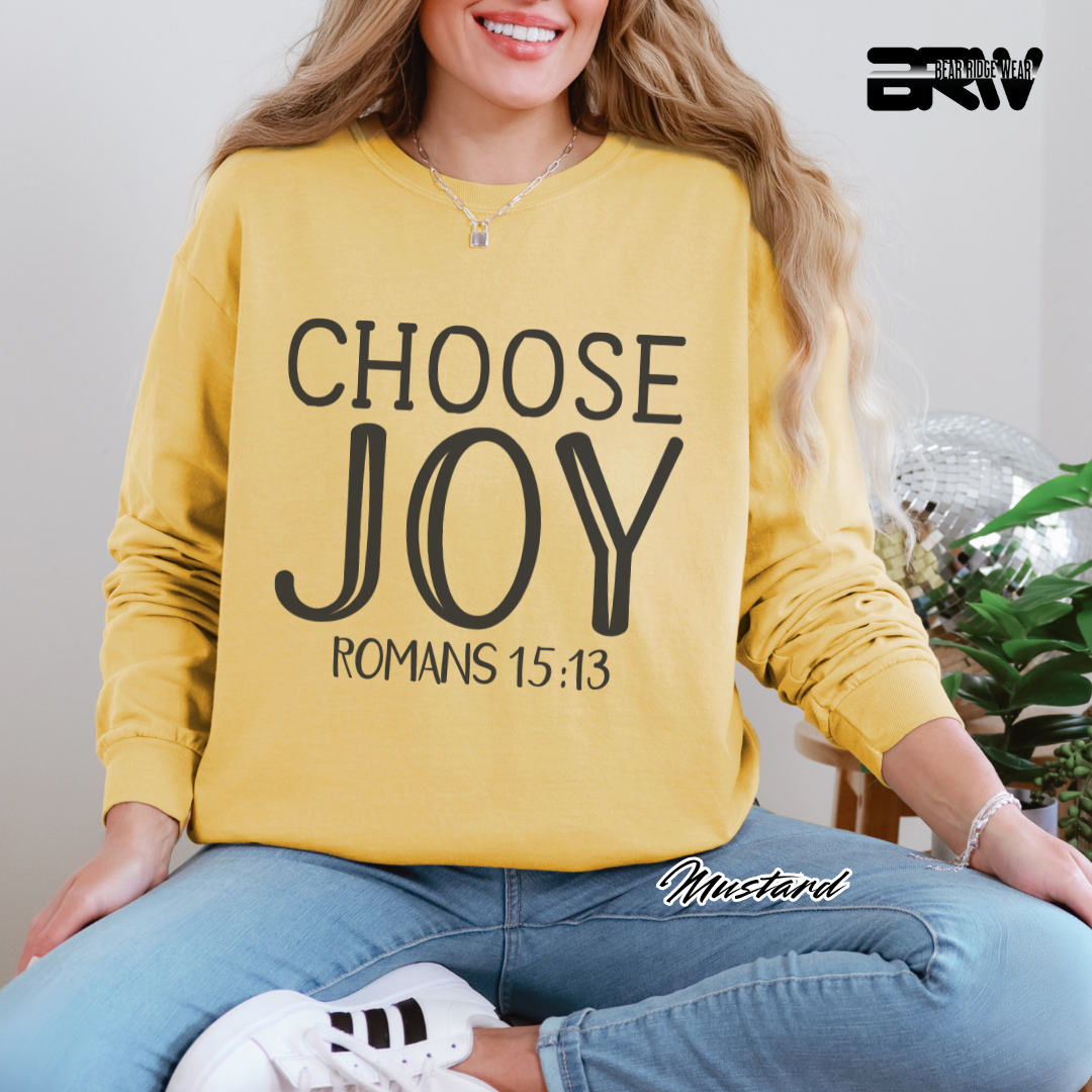 'Choose Joy' Long-Sleeve Tee