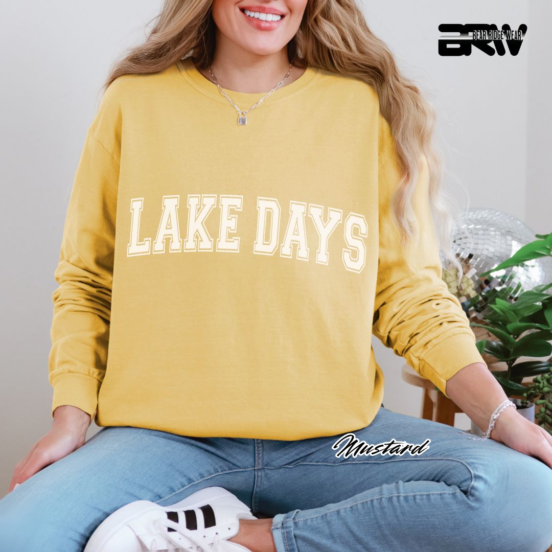 'Lake Days' Summer Long Sleeve Tee
