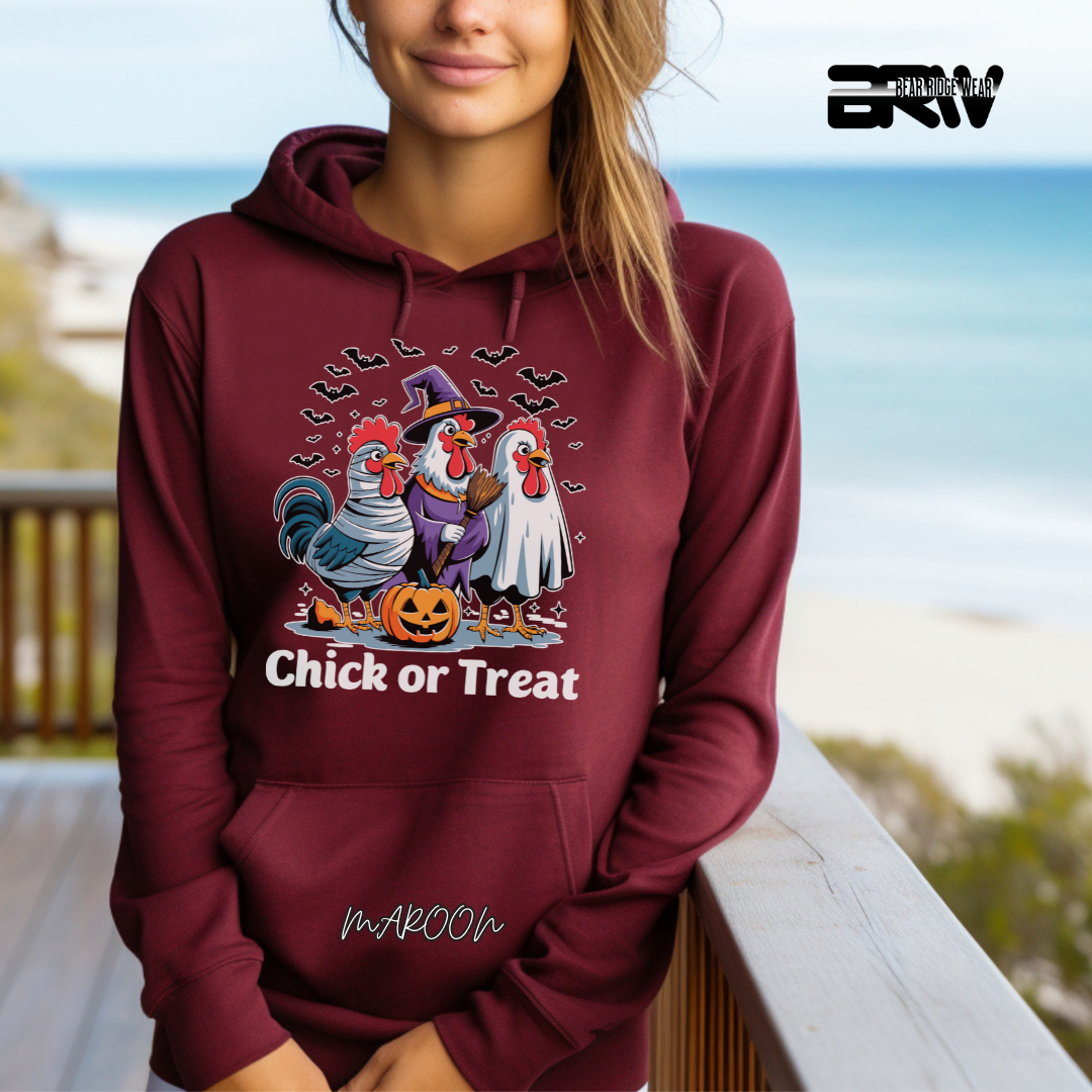 'Chick Or Treat' Fall Hoodie