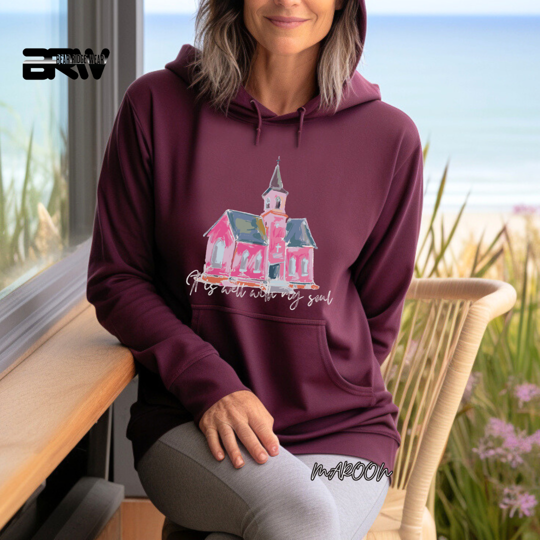 'It Is Well With My Soul' Faith Hoodie