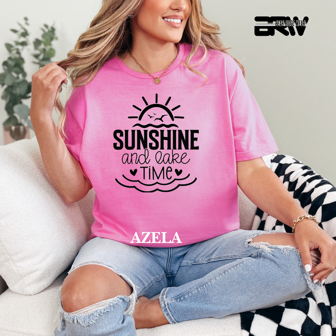 "Sunshine and lake Time" Tee