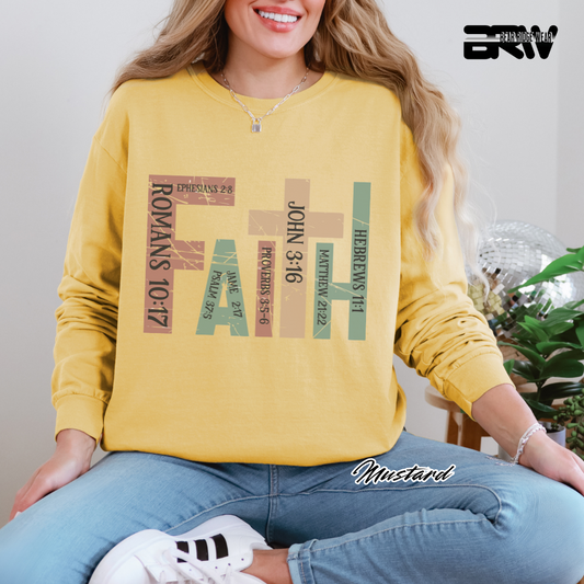 'Faith' Old Long-Sleeve Tee