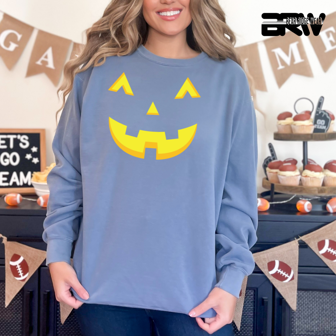 'Jack o Lantern' Fall Crewneck Sweatshirt
