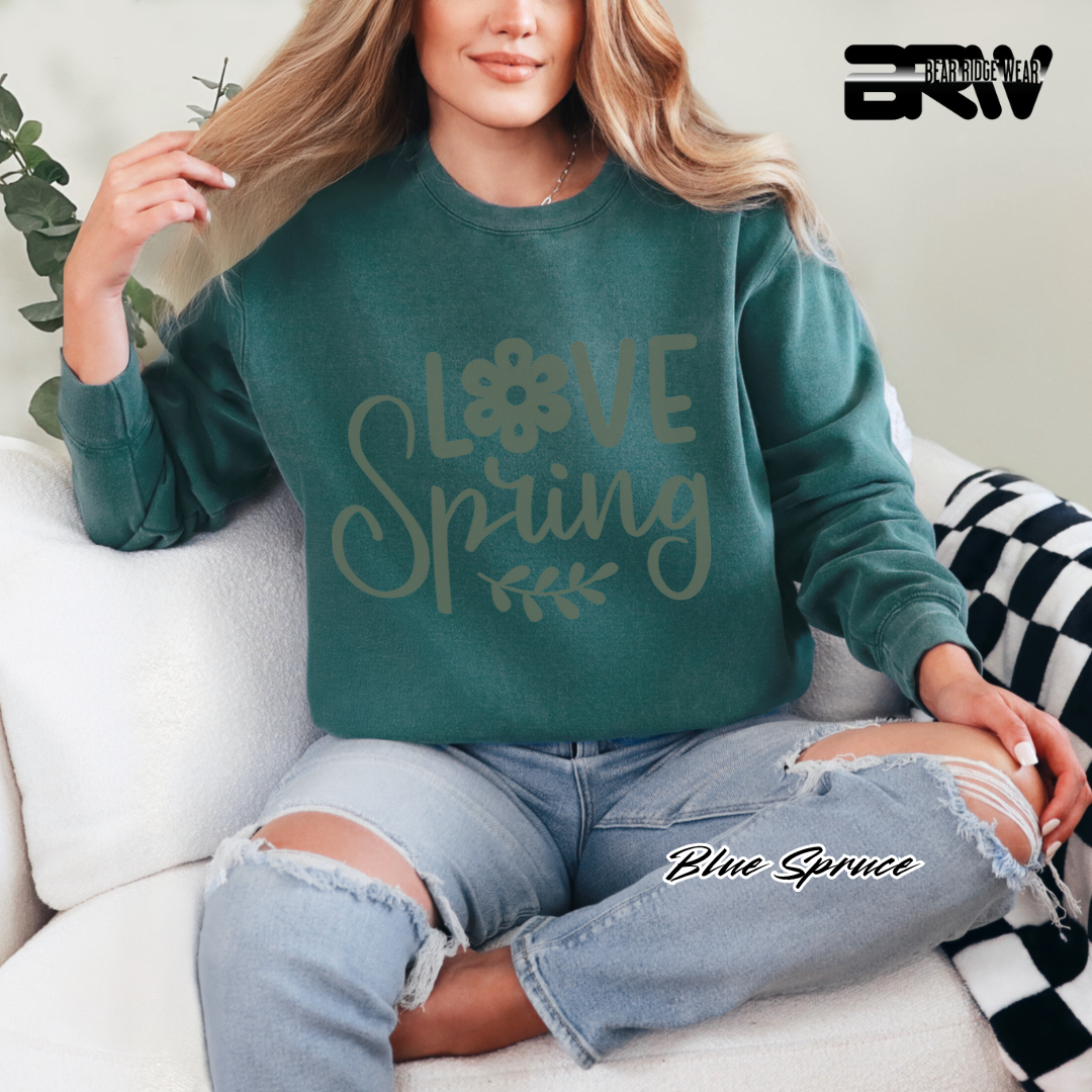 'Love Spring' Crewneck Sweatshirt