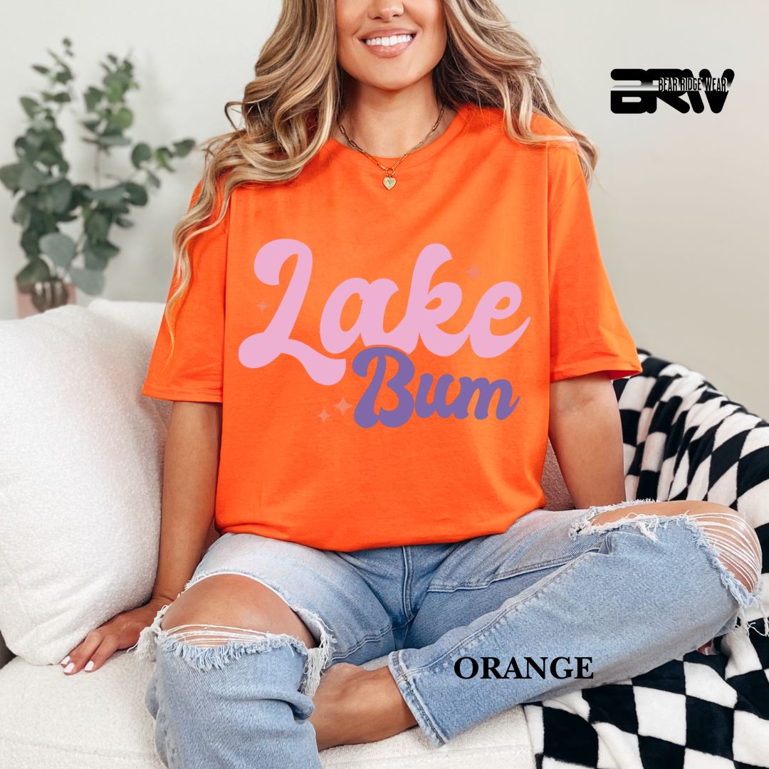 'Lake Bum'  Summer Tee
