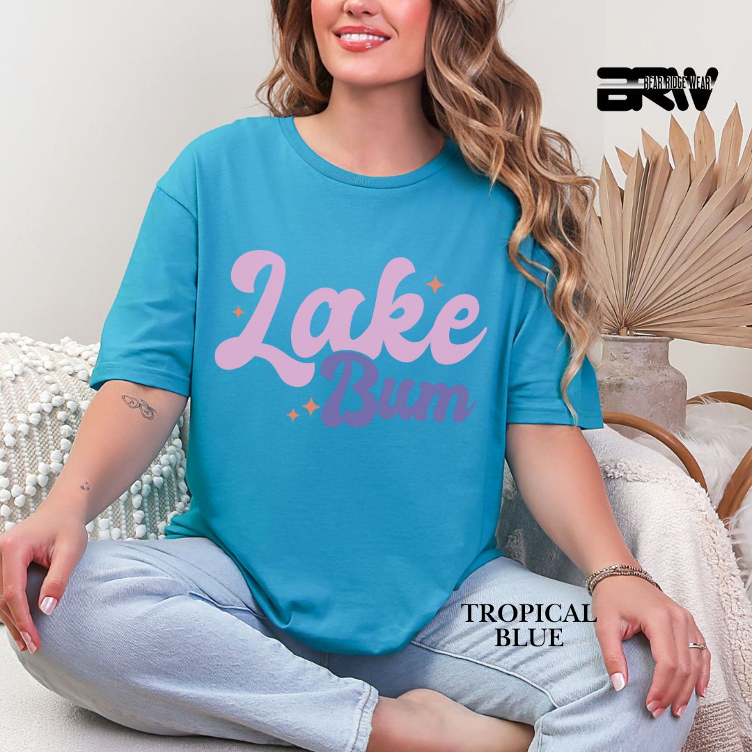 'Lake Bum' 3 Summer Tee
