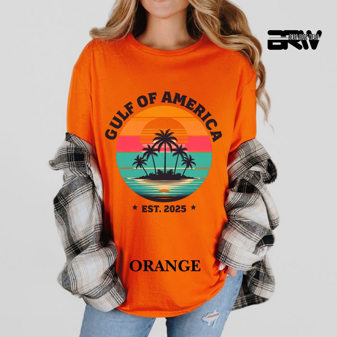 'Gulf Of America-Est. 2025'  Summer Tee