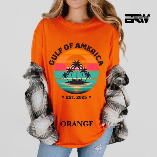 'Gulf Of America-Est. 2025'  Summer Tee