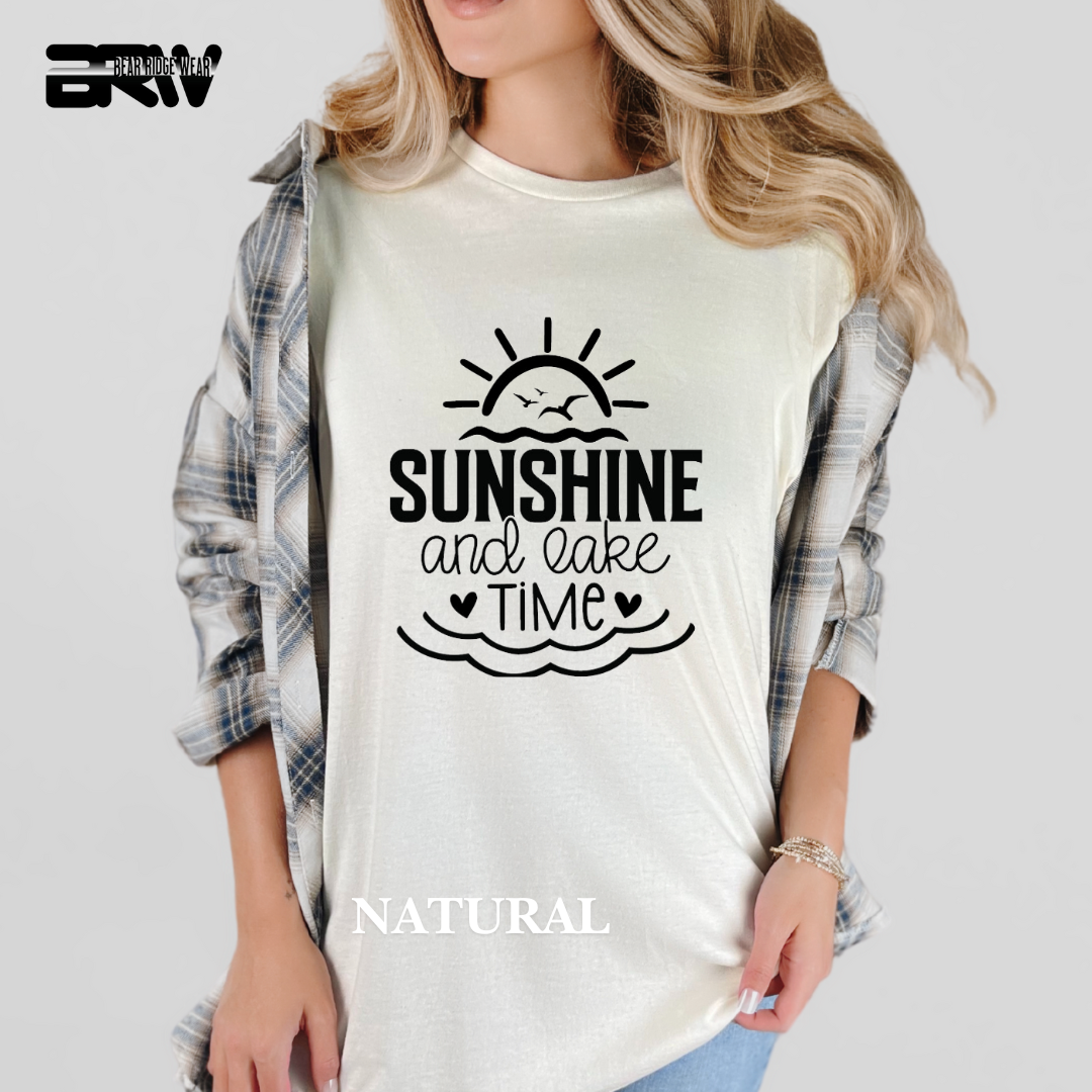 "Sunshine and Lake Time" Tee