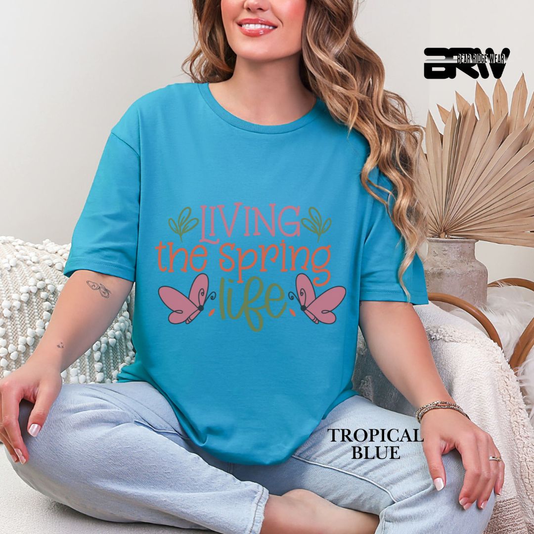 'Living The Spring Life' Spring Tee 3