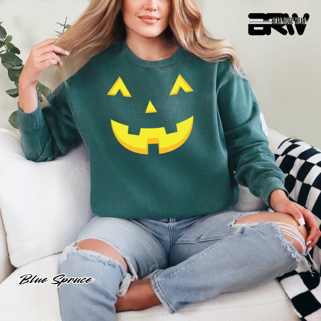 'Jack o Lantern' Fall Crewneck Sweatshirt