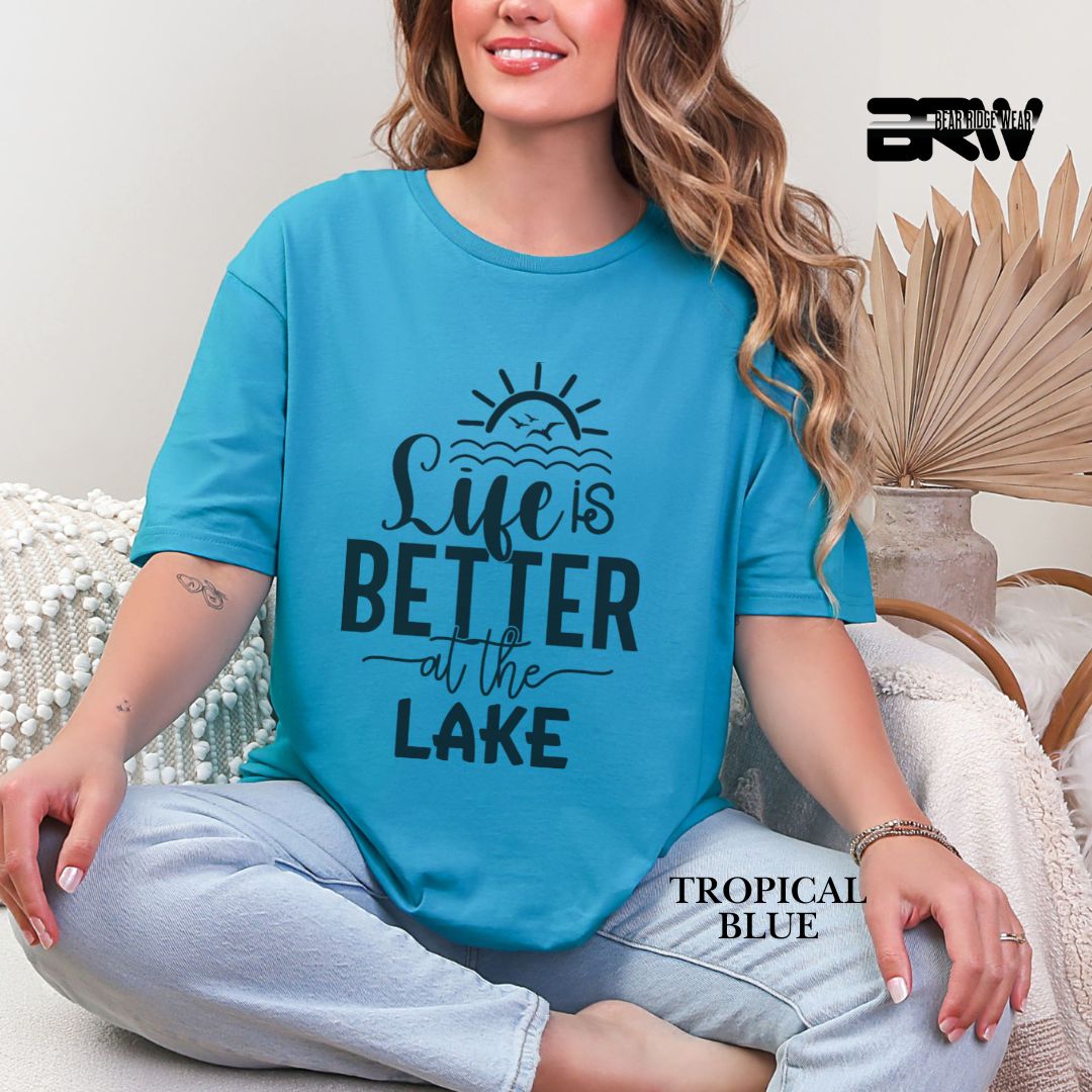 'Life Is Better At The Lake' 3 Summer Tee