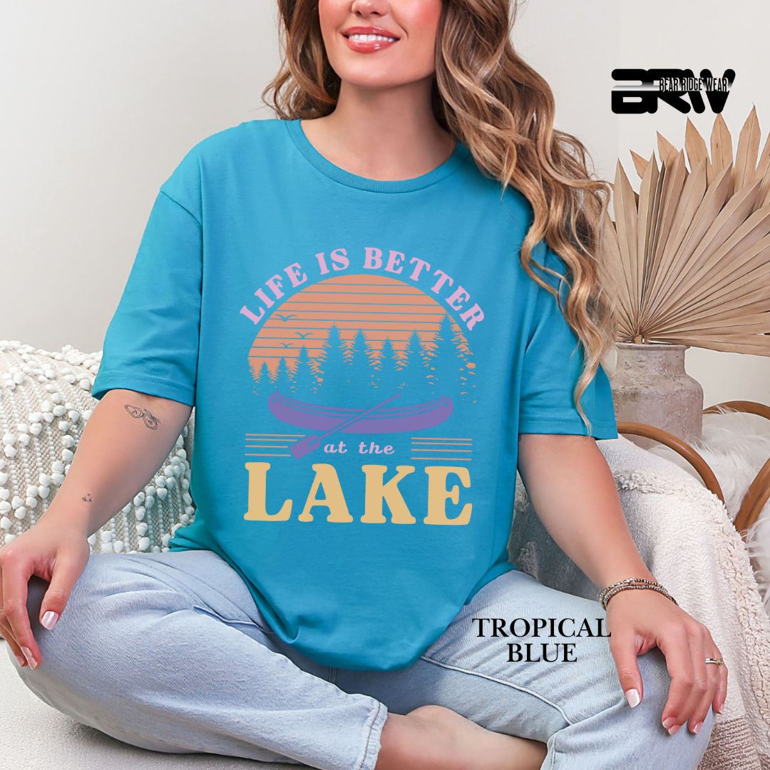 'Life Is Better At The Lake' 3 Summer Tee