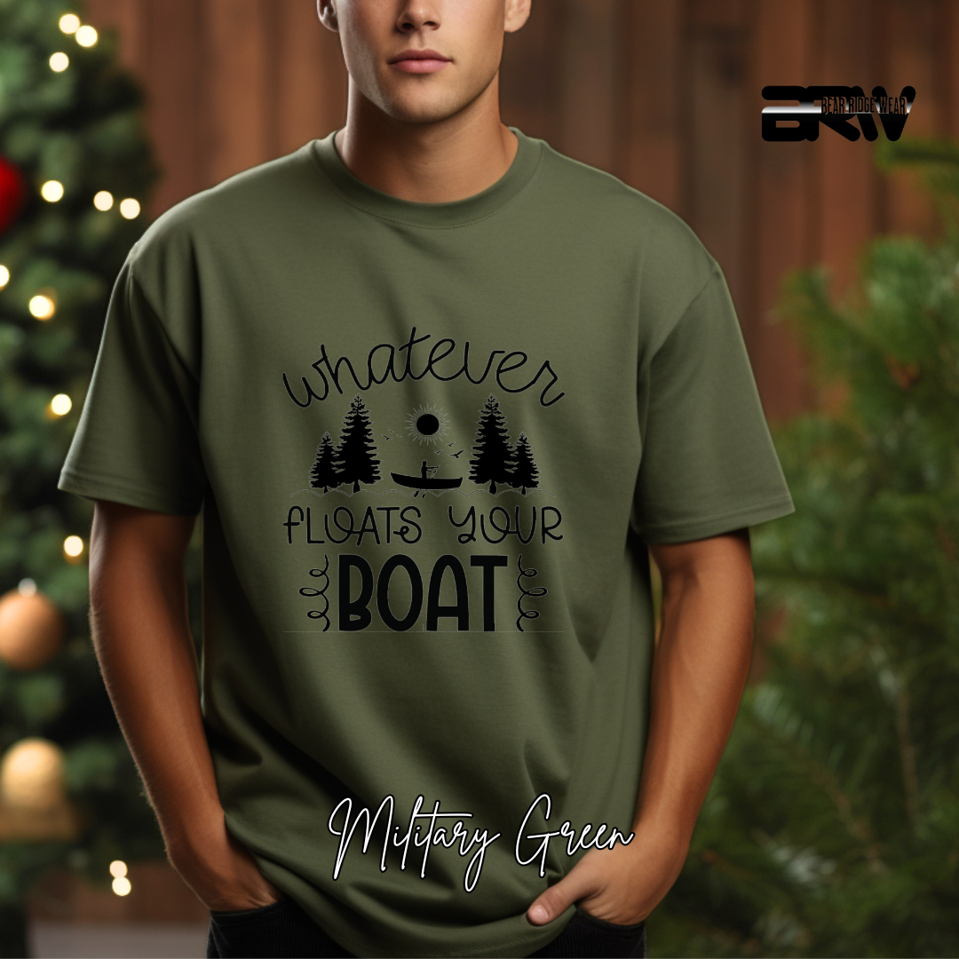 "Whatever Floats Your Boat" Graphic T-Shirt