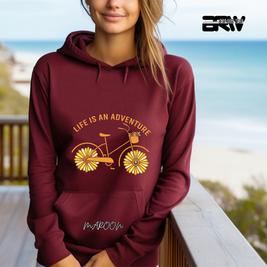 'Life is an adventure' Hoodie