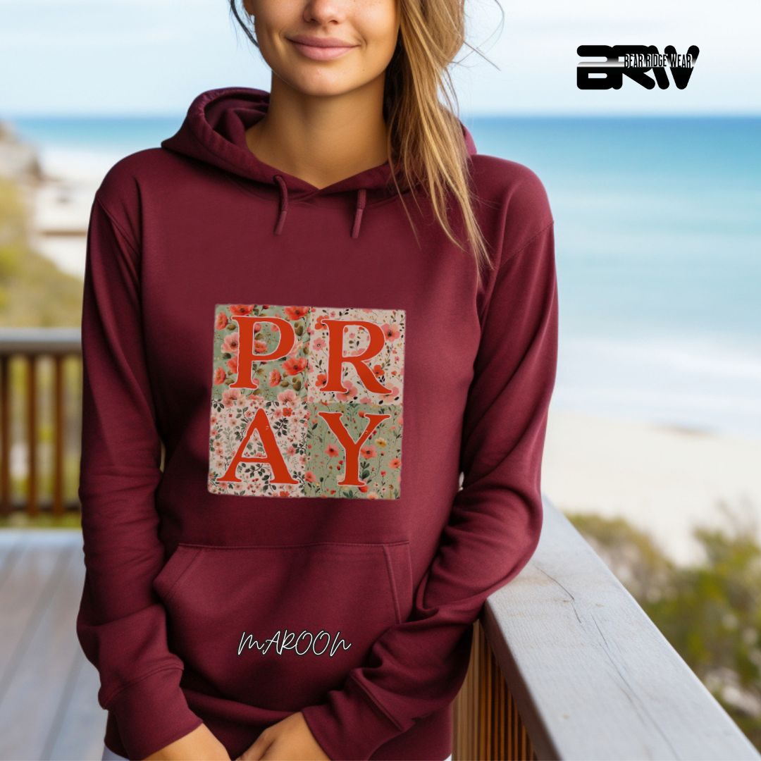 'Pray'  Faith Hoodie