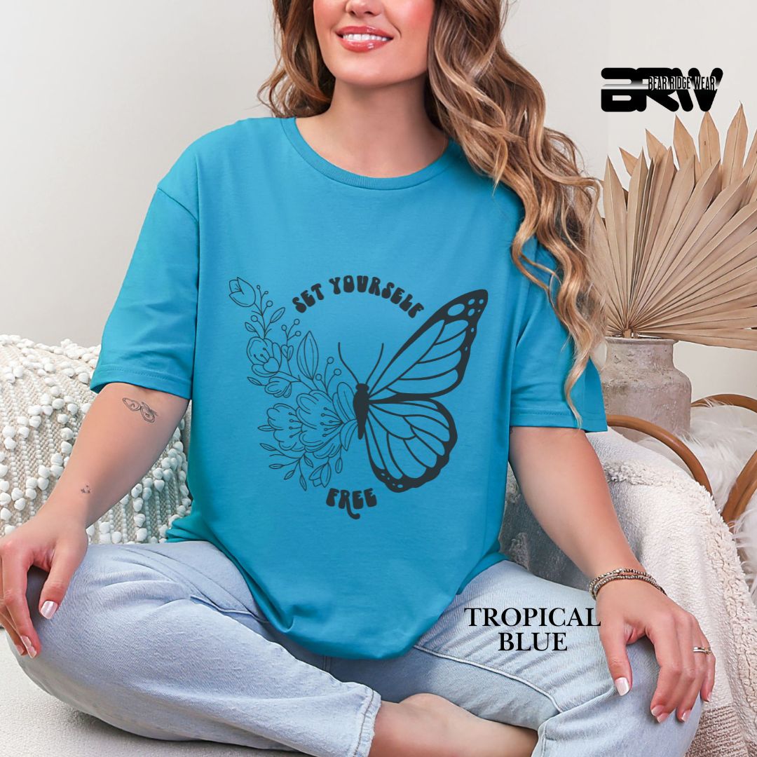'Set Yourself Free' Spring Tee 3