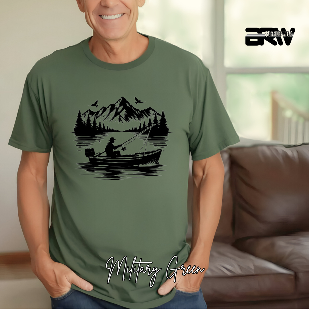 "Boat in the Lake" T-Shirt