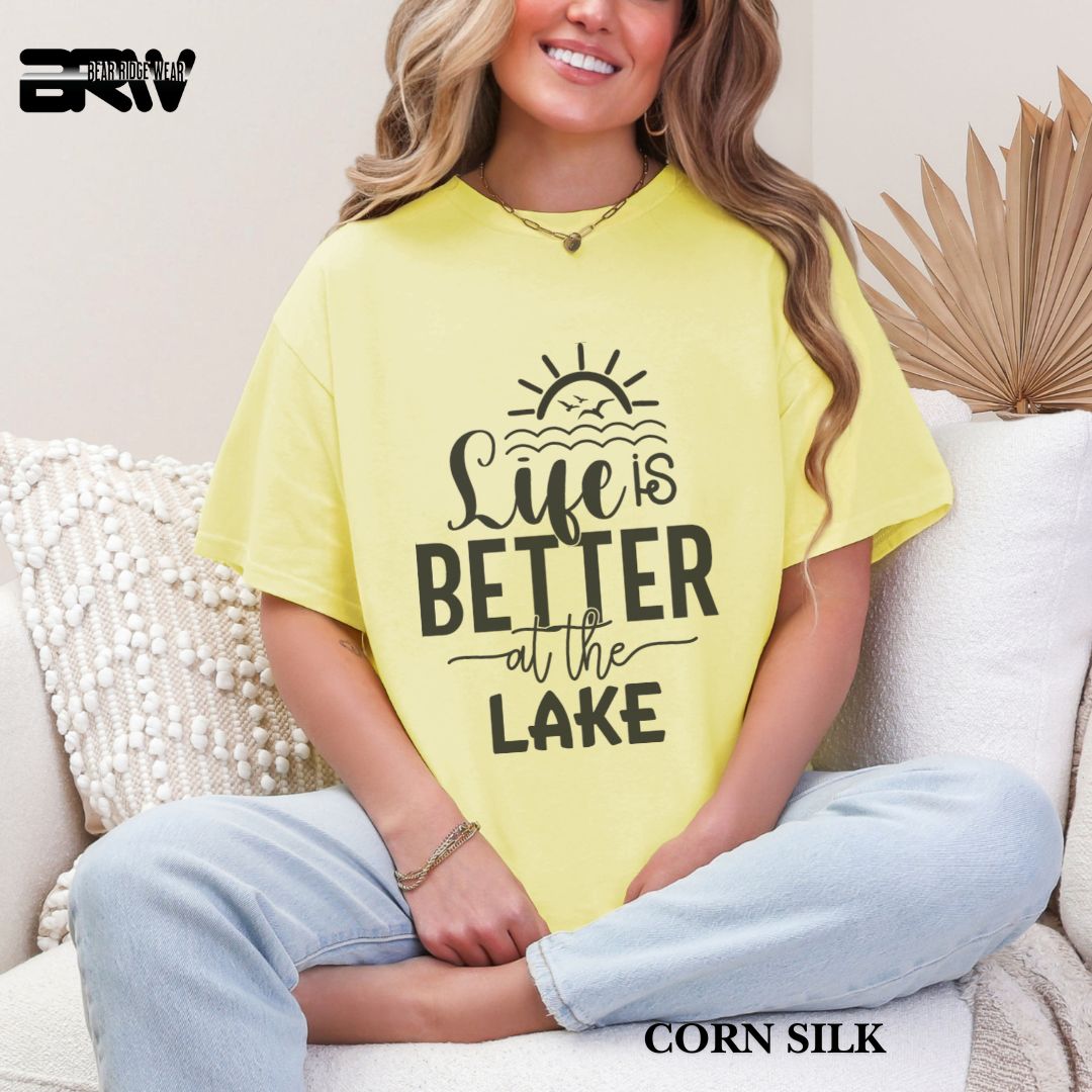 'Life Is Better At The Lake' 3 Summer Tee