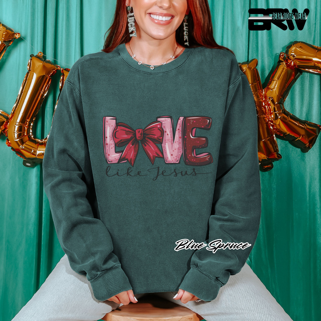'Love Like Jesus' Crewneck Sweatshirt