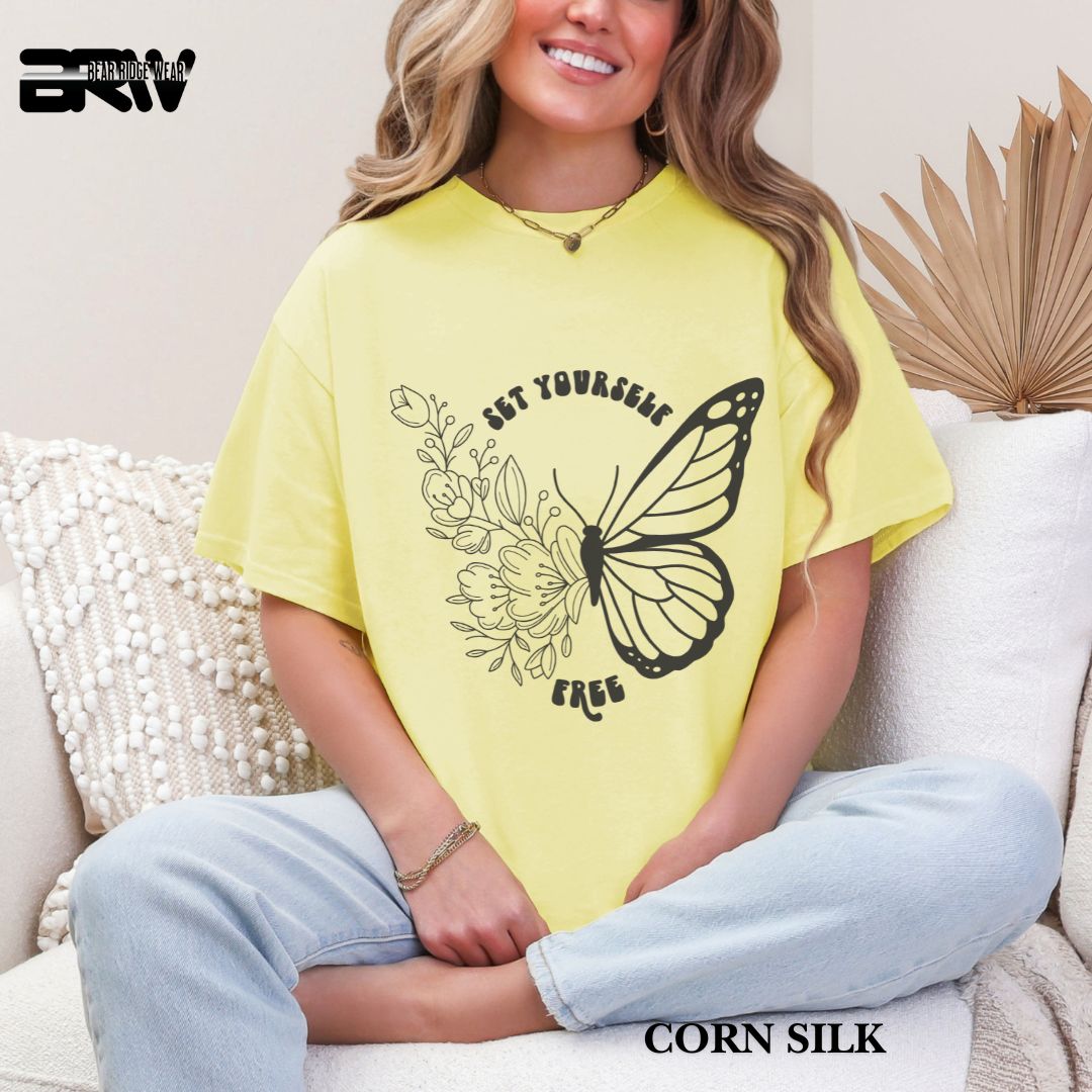 'Set Yourself Free' Spring Tee 3