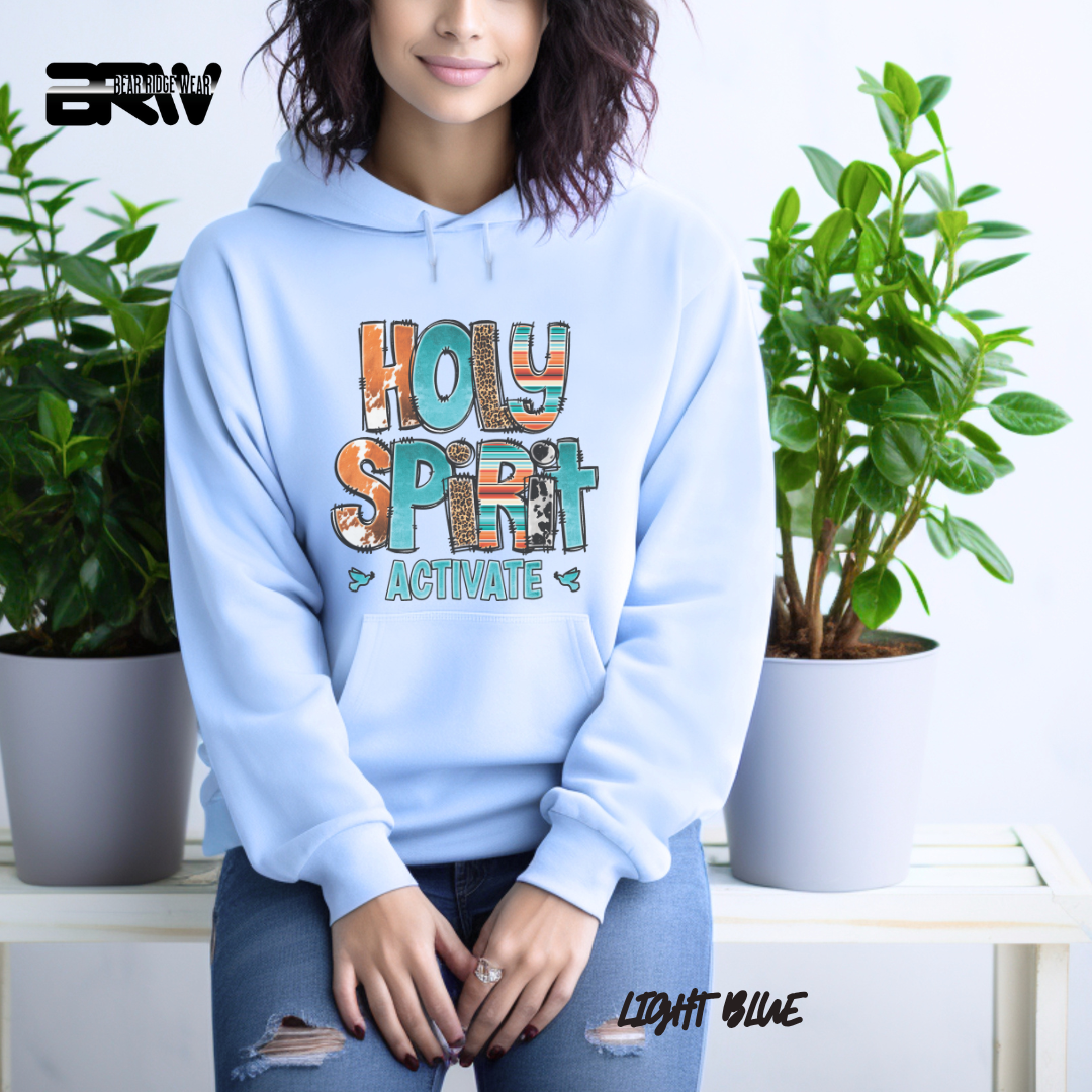 'Holy Spirit Activate' Faith Hoodie