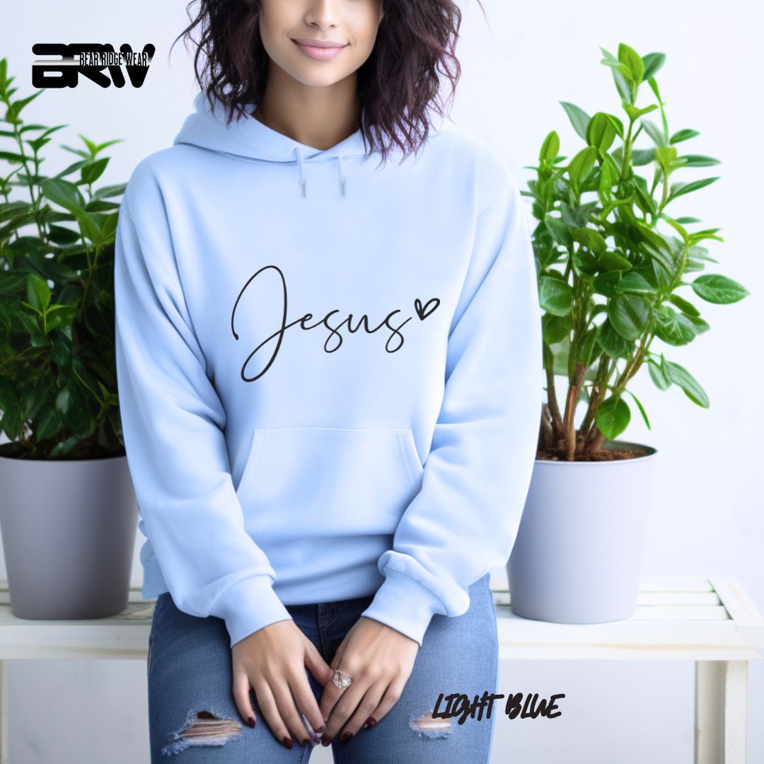 'Jesus'  Faith Hoodie