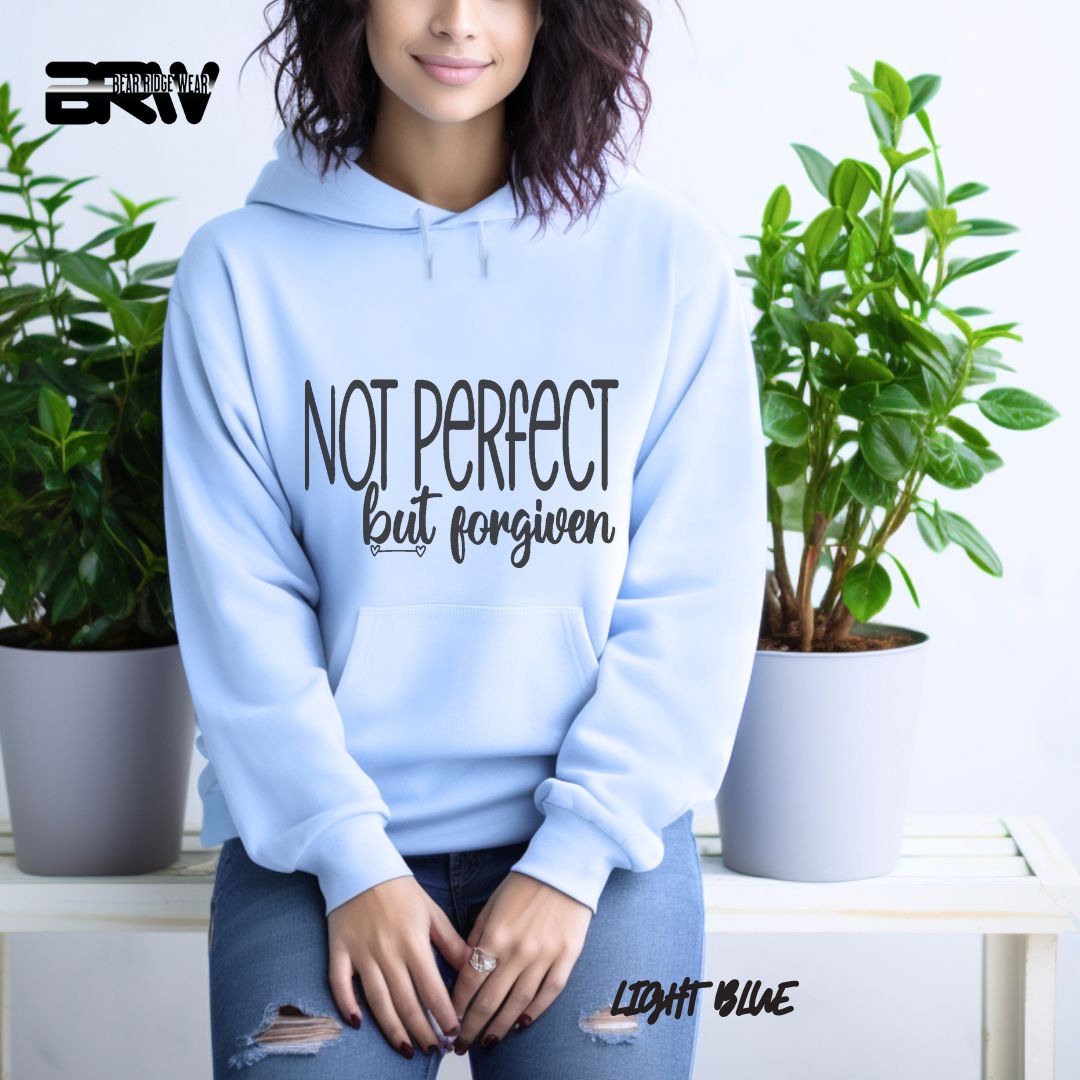 'Not Perfect But Forgiven'  Faith Hoodie