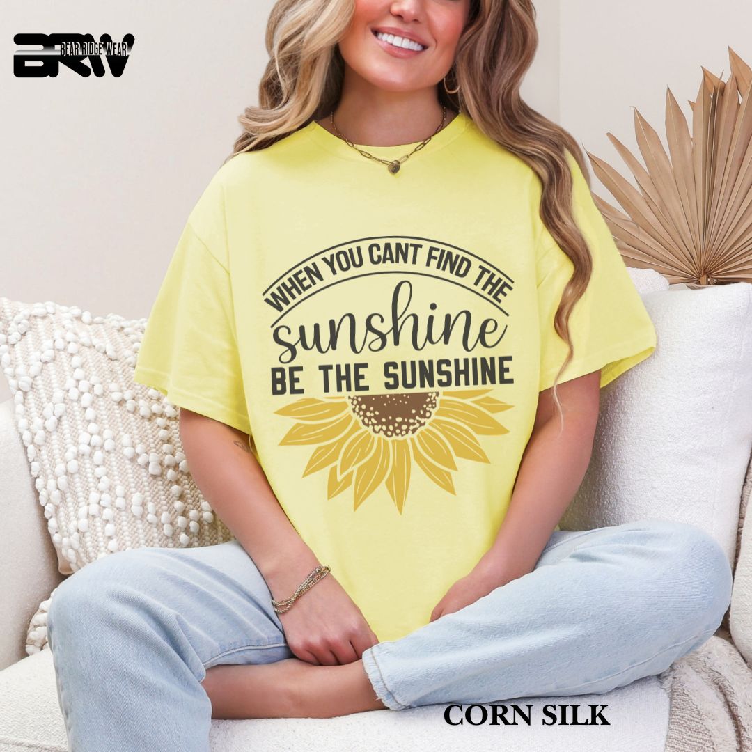 'When You Can't Find Sunshine ' 3 Summer Tee
