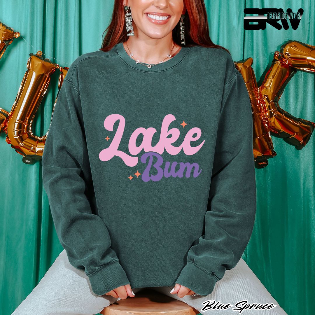 'Lake Bum' Summer Crewneck Sweatshirt