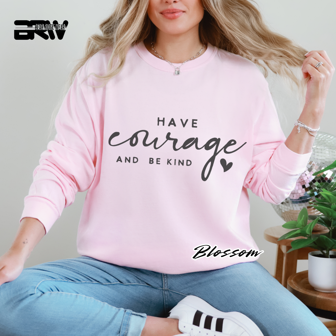 'Have courage and be kind' Long-sleeve Tee