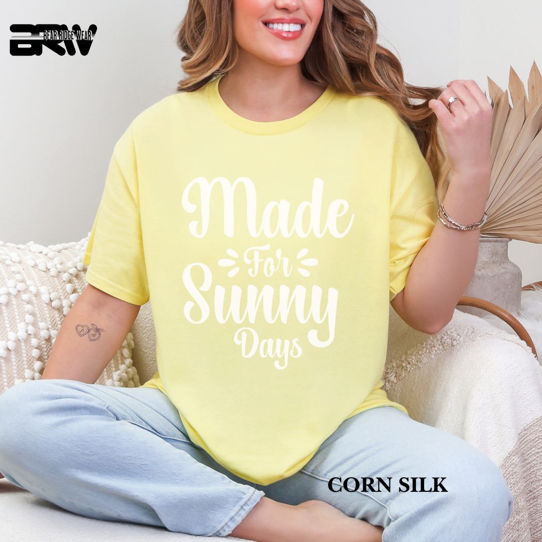 'Made For Sunny Days' 3 Summer Tee