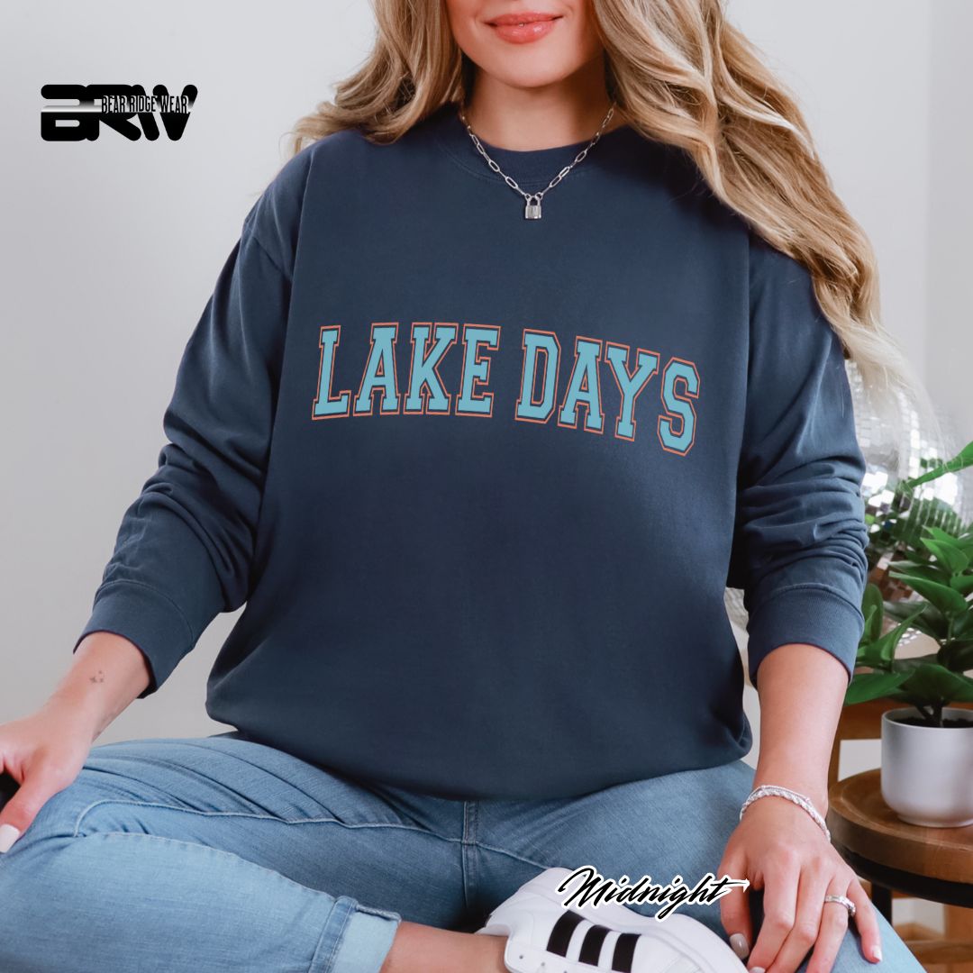 'Lake Days' Summer Long Sleeve Tee