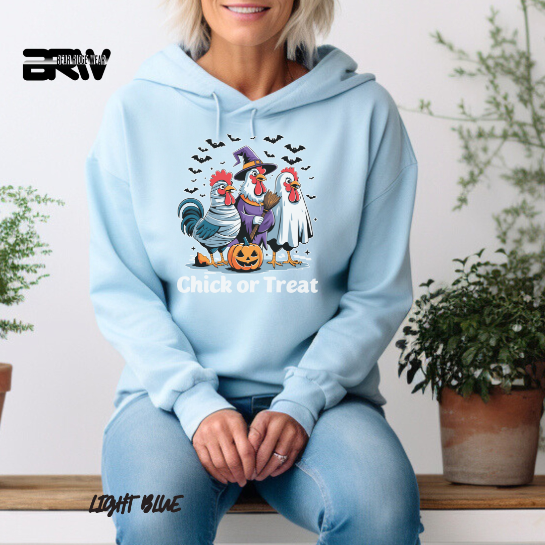 'Chick Or Treat' Fall Hoodie