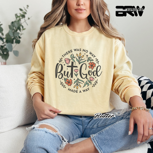 'There Was No Way' Faith Long-Sleeve Tee