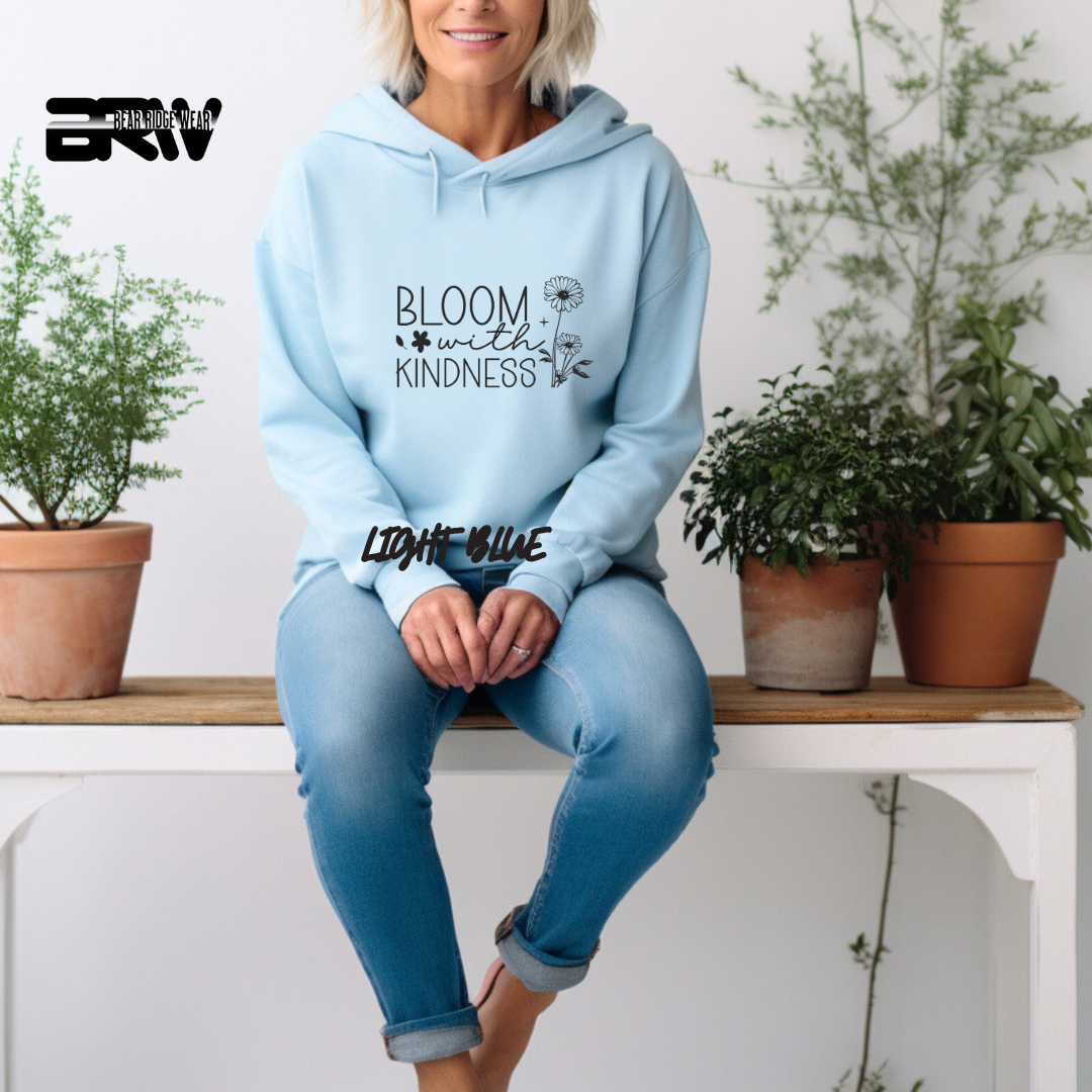 'Bloom with Kindness' Hoodie