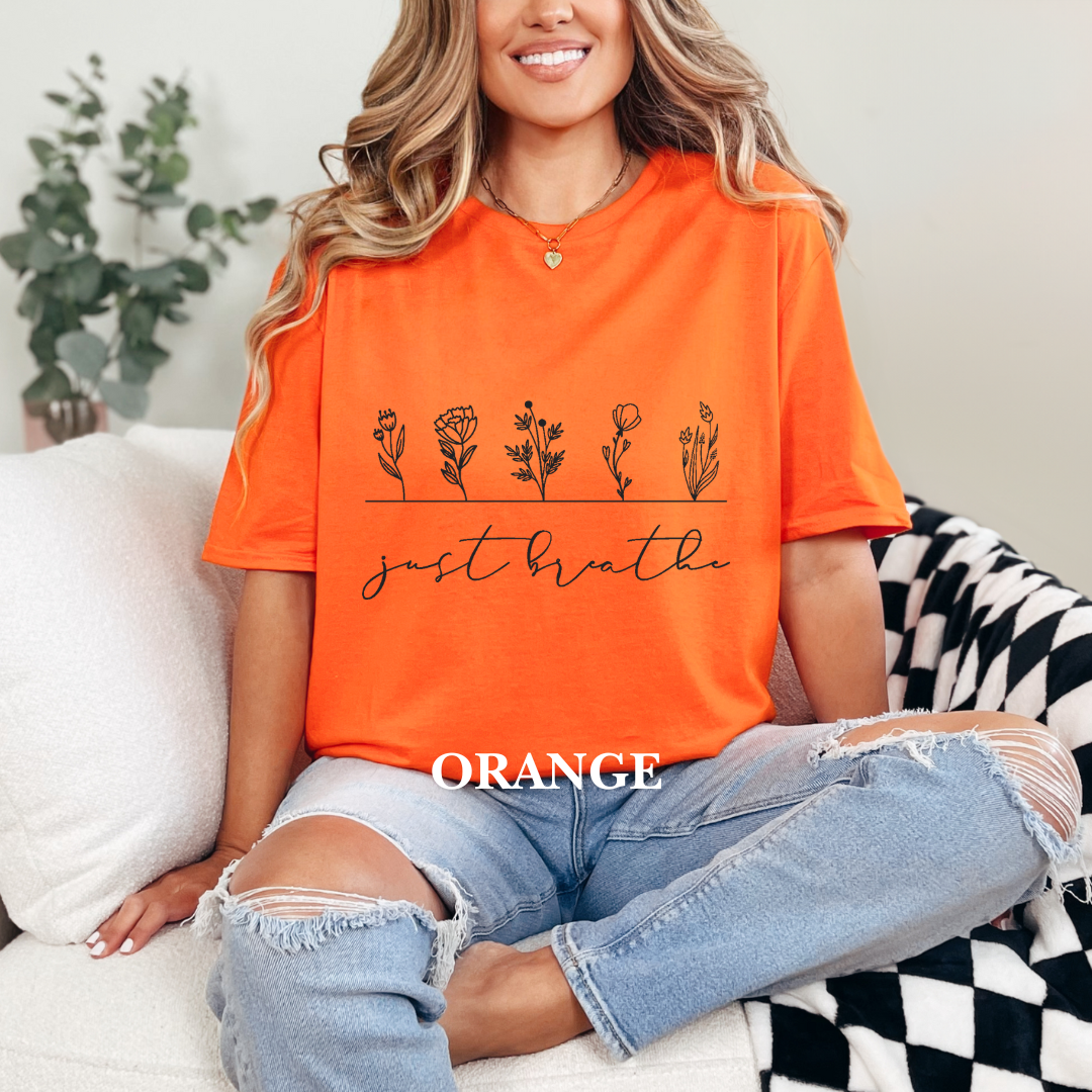 "Just Breath" Tee
