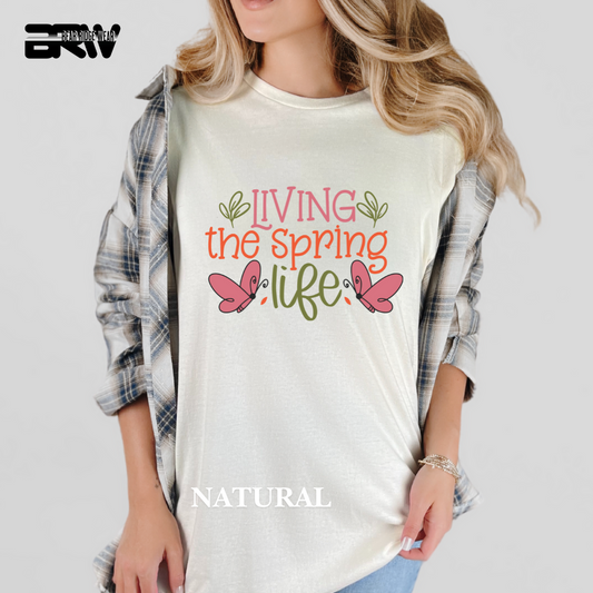 'Living the Spring Life' Tees
