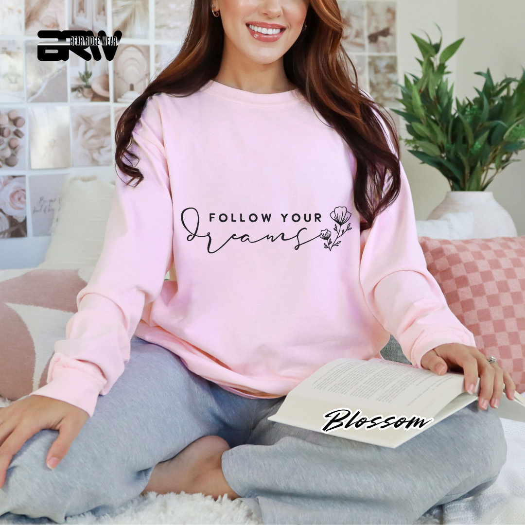 'Follow Your Dreams' Long-Sleeve Tee