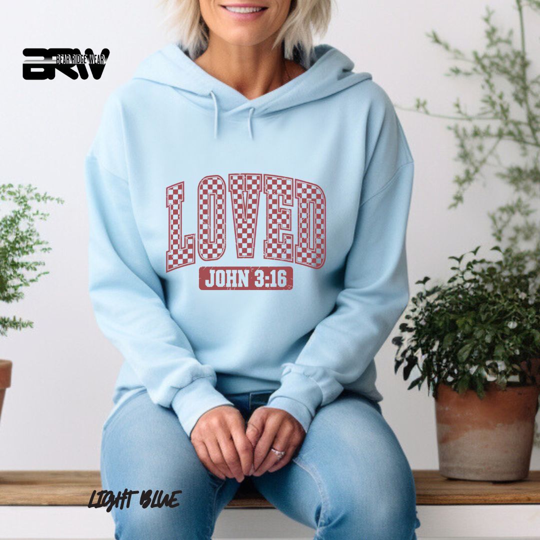 'Loved'  Faith Hoodie