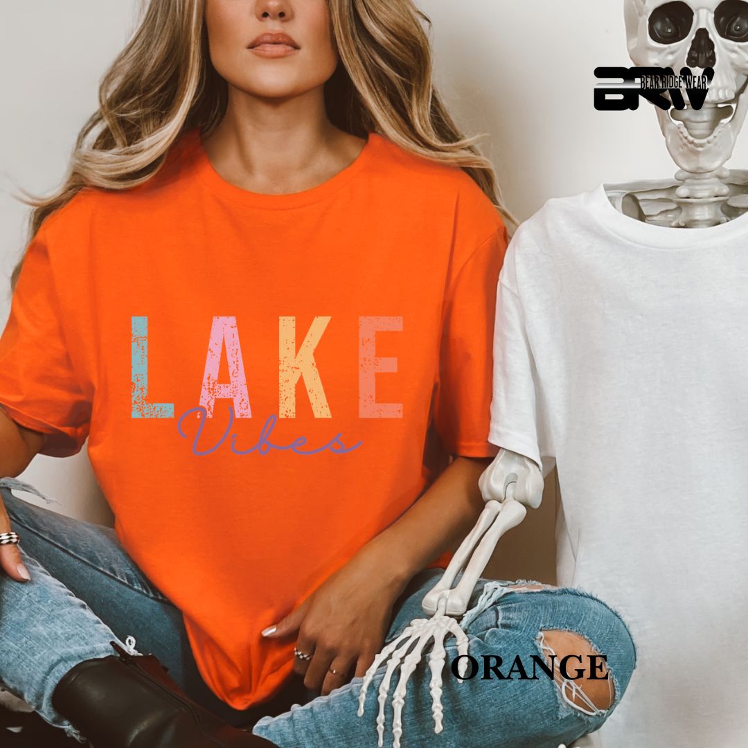 'Lake Vibes'  Summer Tee