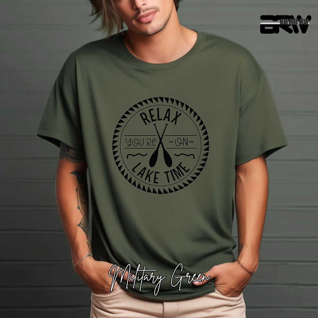 "Relax, You're on Lake Time" T-Shirt